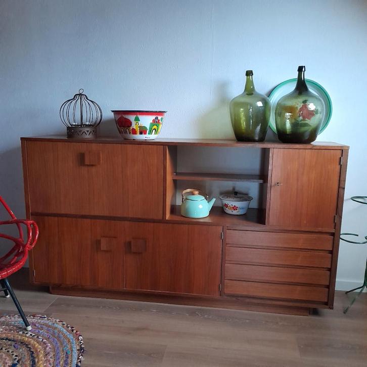 Topform dressoir, Huis en Inrichting, Kasten | Dressoirs, Gebruikt, 150 tot 200 cm, 25 tot 50 cm, Met lade(s), Met deur(en), Met klep(pen)