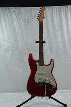 Squier Strat japan rood    <25250817>, Ophalen of Verzenden, Gebruikt, Elektrische gitaar