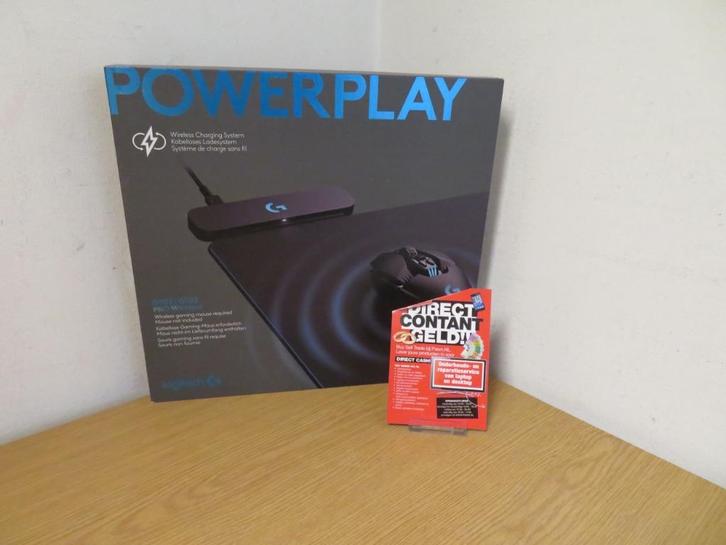 Logitech G PowerPlay draadloos oplaadsysteem, Computers en Software, Muismatten, Zo goed als nieuw, Ophalen