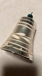 Vintage antieke kerstbal, klok zilver, Diversen, Kerst, Ophalen of Verzenden, Zo goed als nieuw