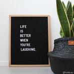 Funkk letterbord M zwart, Ophalen of Verzenden, Nieuw