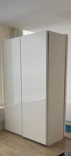 2x IKEA Pax kledingkast / Mehamn Schuifdeuren Wit, Ophalen, Gebruikt, 200 cm of meer, 200 cm of meer
