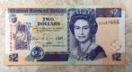 2 dollars 2011, Belize., Postzegels en Munten, Verzenden, Midden-Amerika, Los biljet