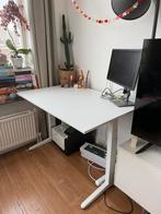 Ahrend elektrisch zit sta bureau 120x80 wit, Huis en Inrichting, Ophalen, Elektrisch, Zo goed als nieuw, Bureau