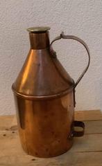 Prachtige, grote, koperen kan! (Melkkan? Oliekan?, Antiek en Kunst, Antiek | Koper en Brons, Ophalen of Verzenden