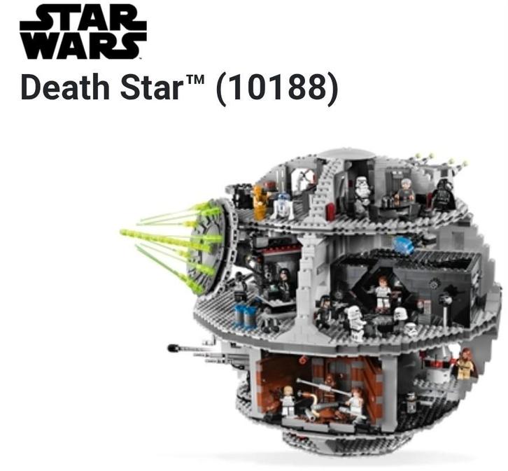 10188 lego death star starwars nieuw onge, Kinderen en Baby's, Speelgoed | Duplo en Lego, Nieuw, Lego, Ophalen