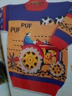 Tractor trui breipatroon, Ophalen of Verzenden, Zo goed als nieuw, Breien, Patroon of Boek