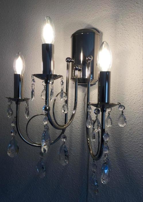 2 Design Lampen van LeClerc en Bouwman, Huis en Inrichting, Lampen | Wandlampen, Zo goed als nieuw, Ophalen
