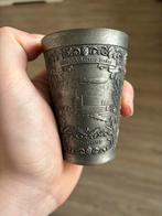 Zinn Becker StGt - Vintage Tinnen Beker, Antiek en Kunst, Antiek | Tin, Ophalen