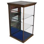 Victoriaanse Geverfde Mahonie Winkelvitrine, Eind 19e Eeuw, Ophalen, 100 tot 150 cm, 50 tot 100 cm, Glas