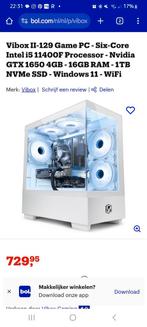 Vibox  game pc, Computers en Software, Desktop Pc's, Ophalen of Verzenden, Zo goed als nieuw