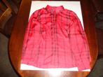 MADELEINE rood geruite blouse, Verzenden, Maat 42/44 (L), Nieuw, Madeleine