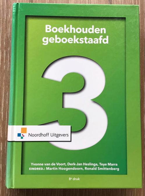 9789001846015 – Boekhouden geboekstaafd 3, Boeken, Studieboeken en Cursussen, Zo goed als nieuw, HBO, Beta, Ophalen of Verzenden