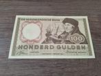 Prachtig biljet 100 gulden Erasmus, 1953, Postzegels en Munten, Bankbiljetten | Nederland, Ophalen of Verzenden, 100 gulden