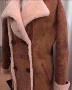 v MC GREGOR echte stoere lammy jas maat 36, Kleding | Dames, Jassen | Winter, MC GREGOR, Bruin, Ophalen of Verzenden, Maat 36 (S)