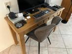 Wandtafel/Sidetable, Huis en Inrichting, Tafels | Sidetables, Ophalen, Gebruikt, 100 tot 150 cm, Eikenhout