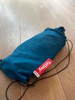 Lamzac Fatboy Opblaasbare Zitzak - Blauw, Huis en Inrichting, Zitzakken, Ophalen of Verzenden, Zo goed als nieuw, Blauw, Zitzak