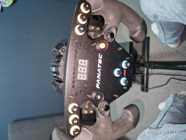 Fanatec csl clubsport set (5nm) inclusief stoel (psn), Computers en Software, Joysticks, Zo goed als nieuw, Ophalen of Verzenden