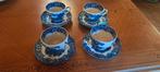 4 Wedgwood Woodland theekopjes, Antiek en Kunst, Antiek | Servies los, Ophalen