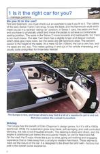 Lotus Europa, Verzenden