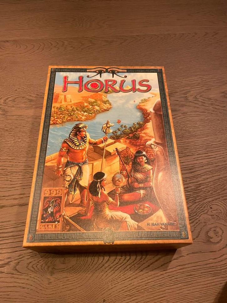 Horus Bordspel - Strategisch Spel, Hobby en Vrije tijd, Gezelschapsspellen | Bordspellen, Zo goed als nieuw, Een of twee spelers