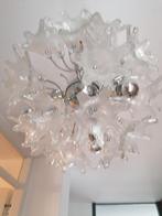 Spoetnik hanglamp met Murano kapjes, Antiek en Kunst, Ophalen of Verzenden