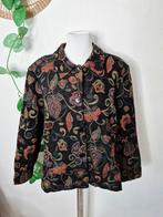 Vintage tapestry bloemen blazer XL, Maat 46/48 (XL) of groter, Ophalen of Verzenden, Zo goed als nieuw, Vintage