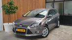 Ford Focus 1.0 Ecoboost 92KW Wagon 2014 Bruin, Auto's, 125 pk, Bruin, Origineel Nederlands, Handgeschakeld