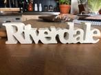 Riverdale letters standaard wit 20 Cm, Ophalen of Verzenden, Zo goed als nieuw