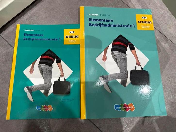 Elementaire Bedrijfsadministratie 1 - MBO, Boeken, Studieboeken en Cursussen, Zo goed als nieuw, MBO, Beta, Ophalen of Verzenden