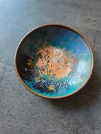 antieke handgeschilderde cloisonne zeepaardje messing, Antiek en Kunst, Ophalen of Verzenden