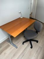IKEA bureau + bureaustoel, Ophalen, Zo goed als nieuw, Bureau