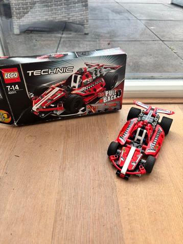 LEGO Technic Raceauto 42011 – Compleet met doos beschikbaar voor biedingen