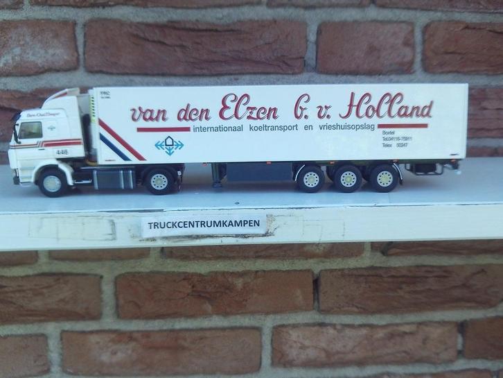 WSI  Scania  3  4 x 2  van van  den  Elzen., Hobby en Vrije tijd, Modelauto's | 1:50, Nieuw, Bus of Vrachtwagen, Wsi, Ophalen of Verzenden