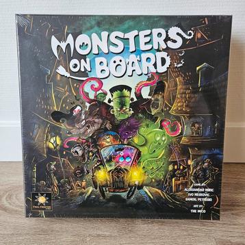 *NIEUW* Monsters on Board Kickstarter Deluxe Editie  beschikbaar voor biedingen
