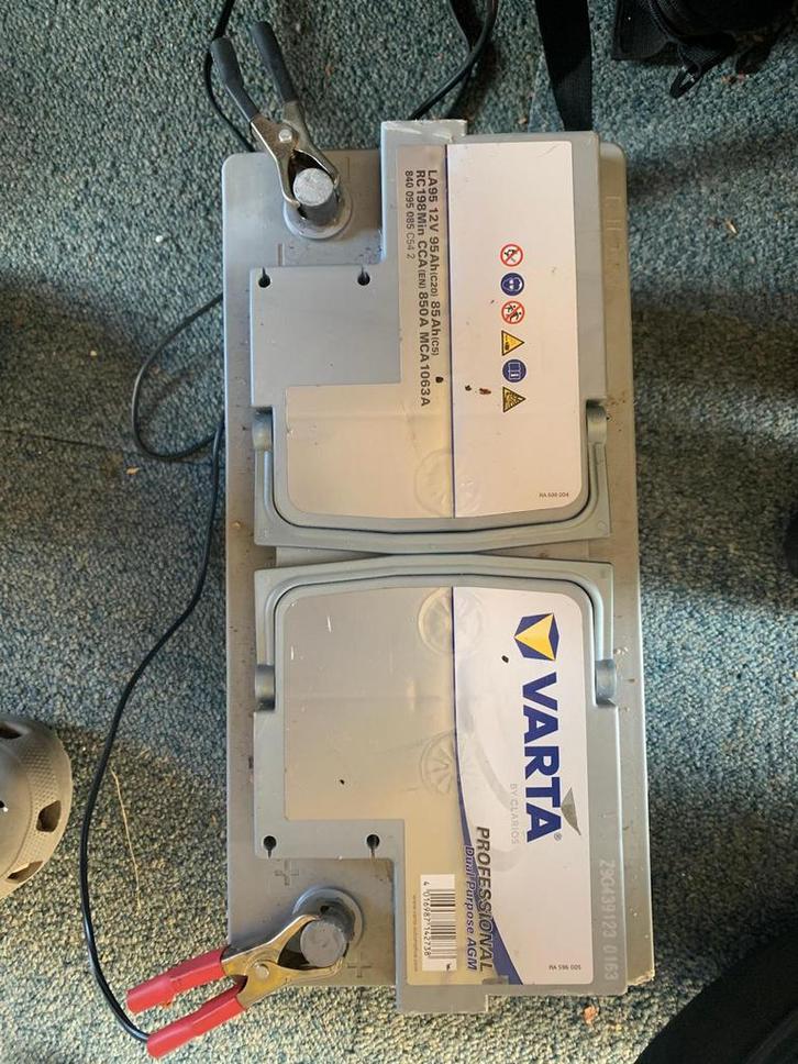 Varta Proffessional Duo Purpose  accu 12V/85A, nieuw, Watersport en Boten, Bootonderdelen, Nieuw, Zeilboot of Motorboot, Ophalen