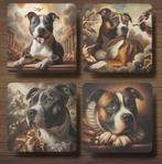 Amerikaanse Stafford Barok onderzetters met houder, Ophalen of Verzenden, Nieuw, Glas of Kopje