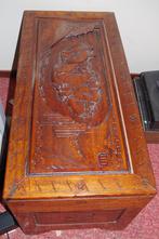 chinese dekenkist, Huis en Inrichting, Woonaccessoires | Kisten, Ophalen, Minder dan 50 cm, 50 tot 100 cm, 50 tot 75 cm