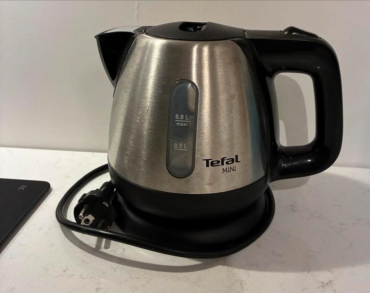 Tefal Mini Waterkoker - Compact & Snel!, Witgoed en Apparatuur, Waterkokers, Zo goed als nieuw, Minder dan 1 liter, Ophalen of Verzenden