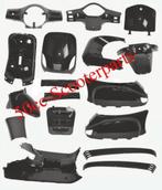 Kappenset zwart BTC Riva Turbho RL Vx 50 Touring GT50 78551, Ophalen of Verzenden, 50cc-Scooterparts, Info@50cc-scooterparts.nl