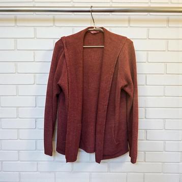 Paprika Vest Maat 1 Wijnrood Hoodie Open Gebreid beschikbaar voor biedingen