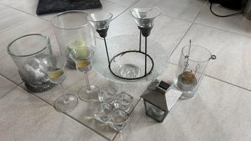 Diverse Waxinelicht Kandelaars beschikbaar voor biedingen