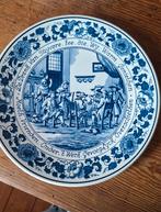 Delftsblauw bord van Royal goedewaagen., Antiek en Kunst, Antiek | Wandborden en Tegels, Ophalen of Verzenden