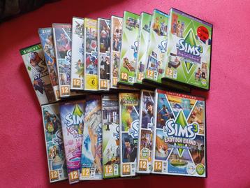 The Sims 3 met bijna alle expansion packs beschikbaar voor biedingen