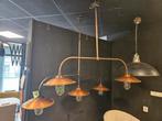 Biljard lamp.koper brons landelijk brocante opruiming, Ophalen of Verzenden, Nieuw, 75 cm of meer