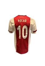 Oscar Gloukh gesigneerd AFC Ajax 25/26 thuis Shirt, Soccersignings.nl, Shirt, Ophalen of Verzenden, Zo goed als nieuw