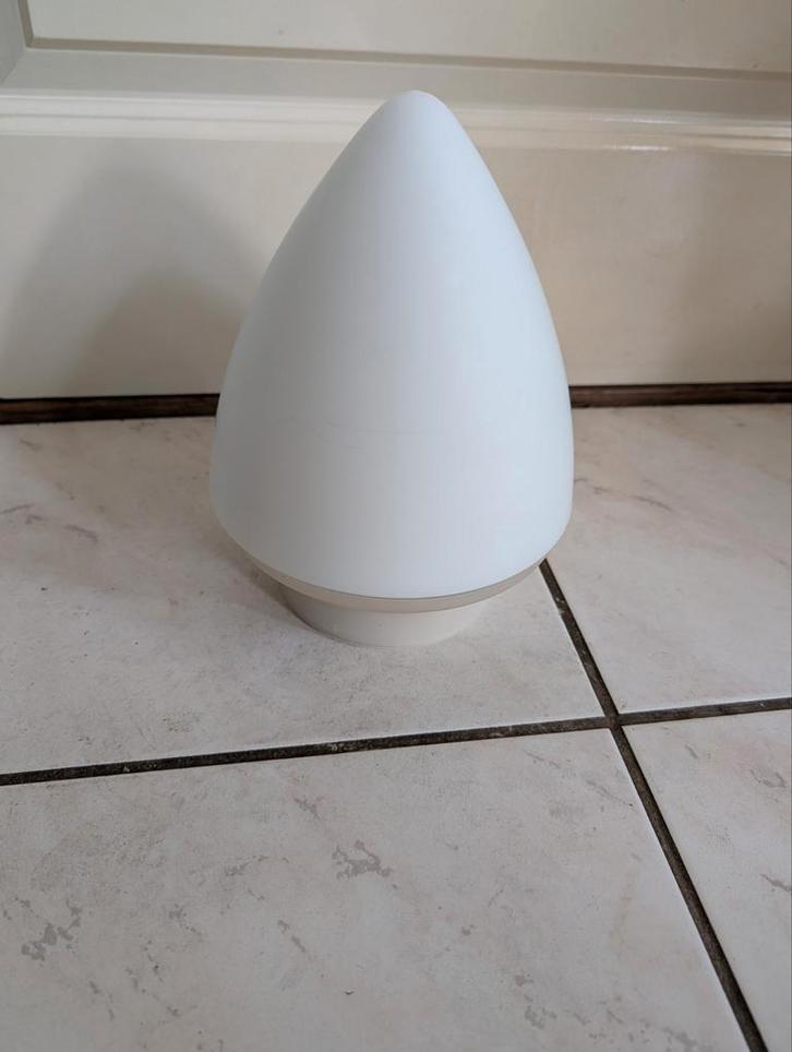 Ikea cone plafond tafel Lamp -traan of druppel lamp jaren 70, Huis en Inrichting, Lampen | Plafondlampen, Zo goed als nieuw, Glas