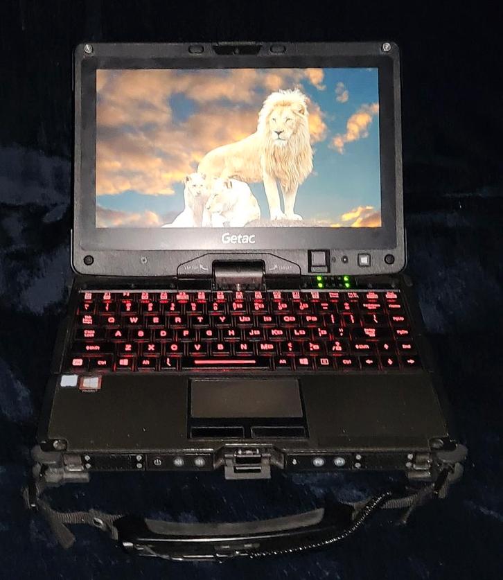 GETAC V110 G4 i7 WITH 48GB RAM 1TB SSD 4G-LTE GPS WINDOWS 11, Computers en Software, Windows Laptops, Gebruikt, 13 inch, SSD, 3 tot 4 Ghz