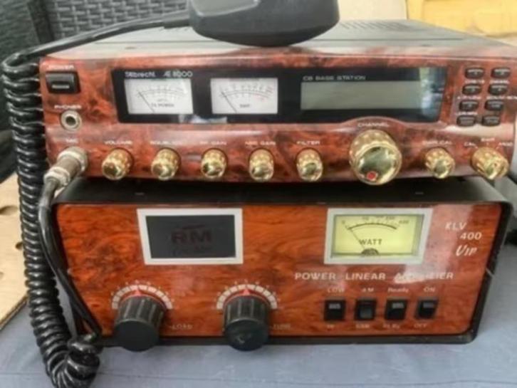 400 watt 27 mc Albrecht AE8000 VIP met KLV400 vip, Telecommunicatie, Zenders en Ontvangers, Zo goed als nieuw, Zender en Ontvanger