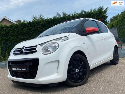 Citroen C1 1.2 PureTech Airscape Shine softdak*airco*, Auto's, Citroën, Bedrijf, Te koop, C1, ABS, Achteruitrijcamera, Airbags